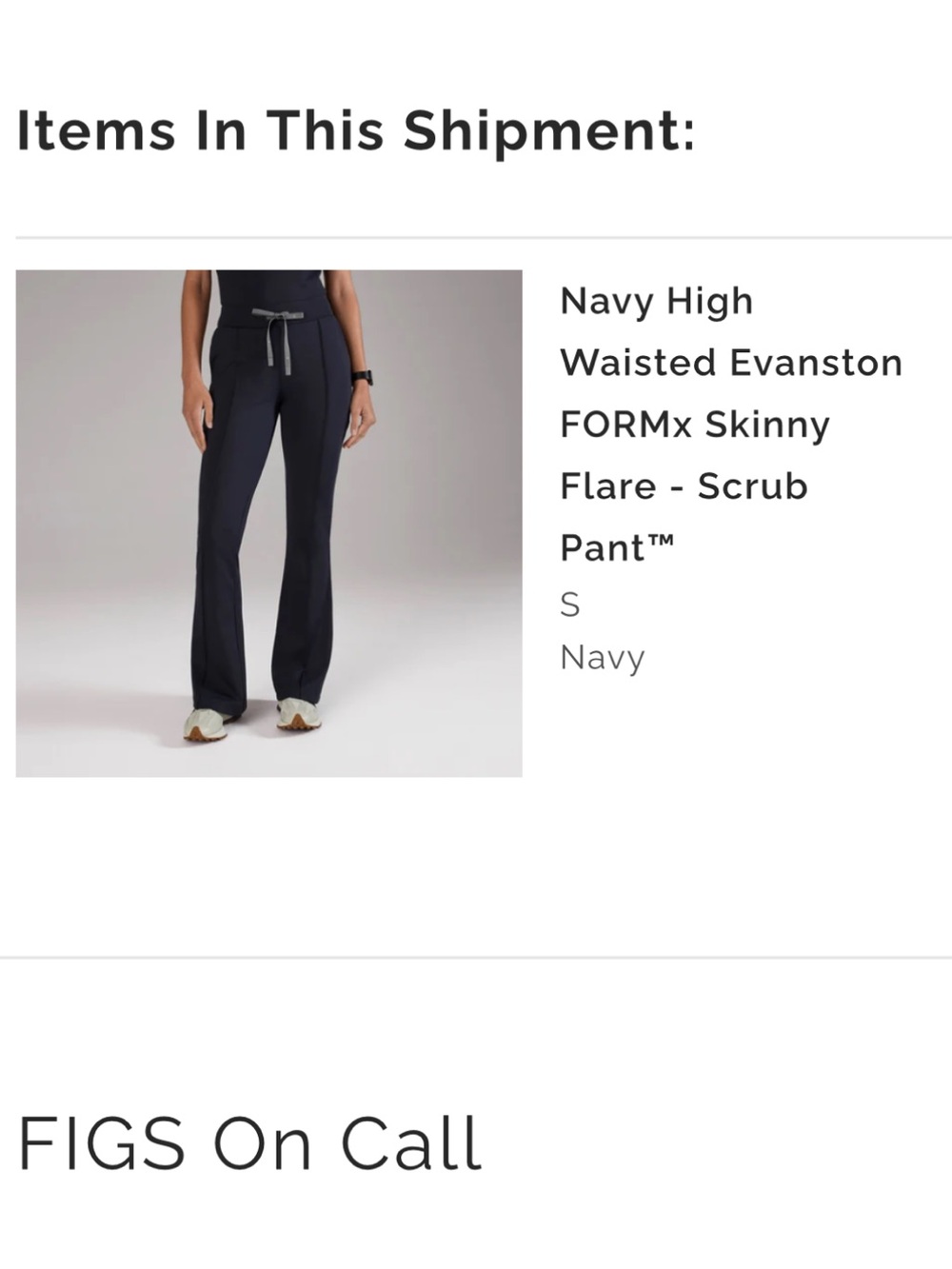 FIGS FORMx Navy Scrub Set - Picture 2 of 11
